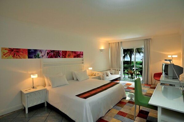 Minibar, in-room safe, desk, blackout curtains