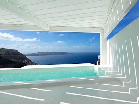 Quarto superior, vista para o mar | Terraço/pátio. Lilium Hotel