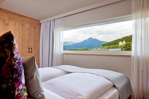 Deluxe Suite, Balcony, Mountain View (For 4 People) | View from room - Hotel Sonnblick (Kaprun)