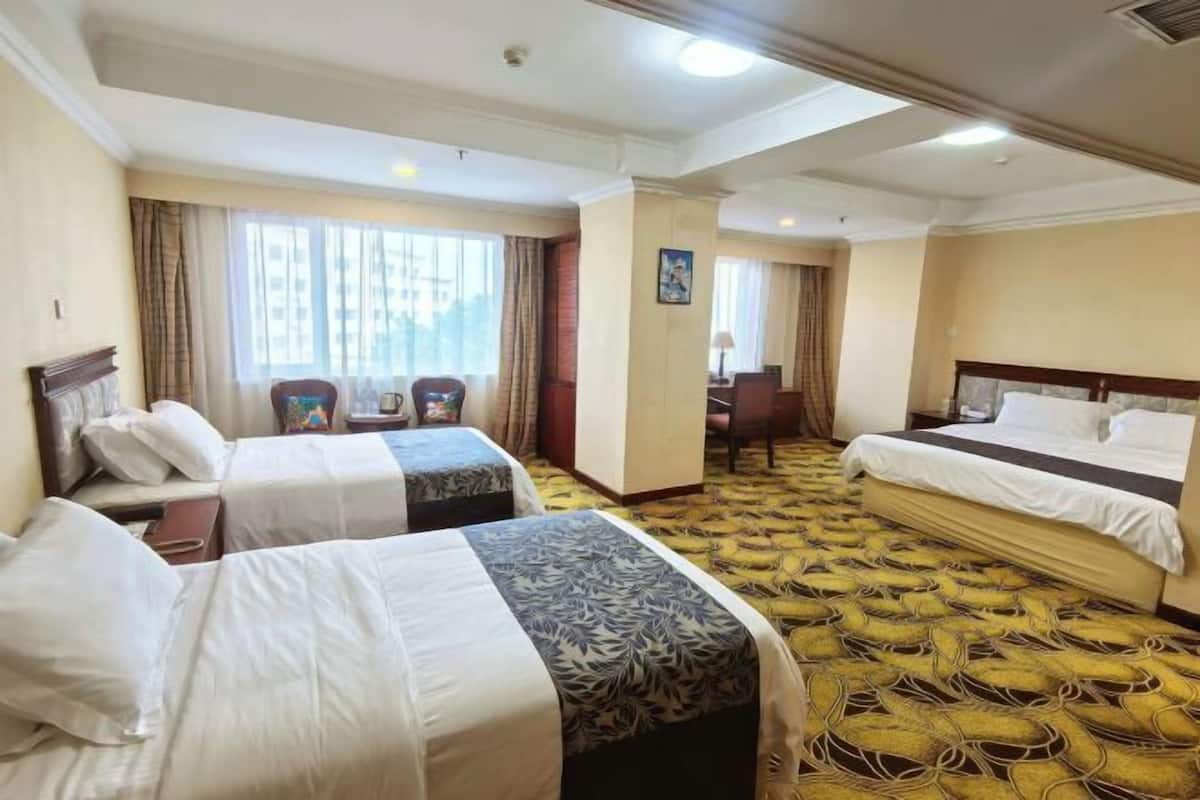 Minibar, iron/ironing board, cribs/infant beds, Internet