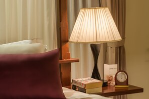 Hypo-allergenic bedding, pillowtop beds, minibar, in-room safe