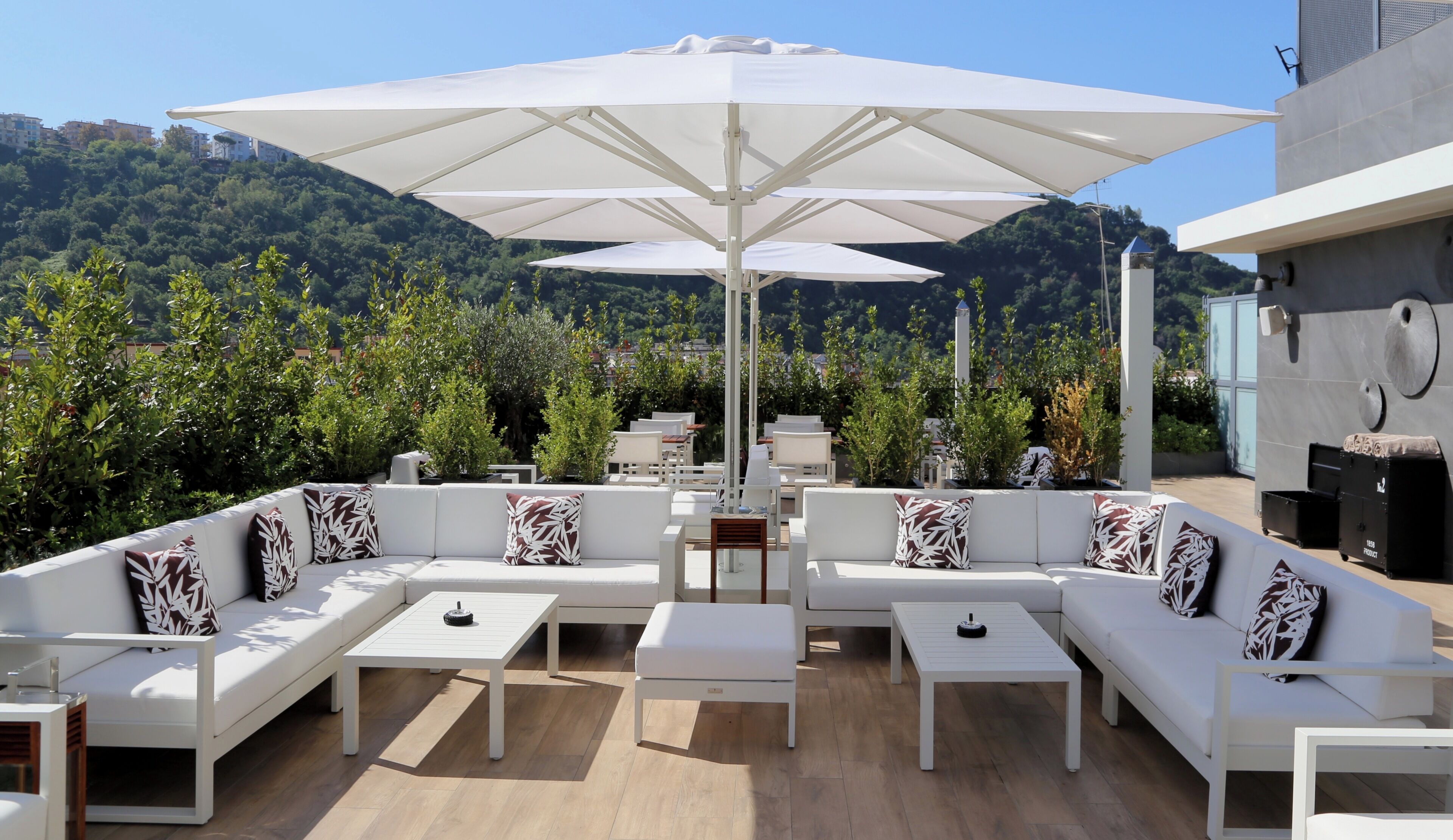 Terrasse sur le toit