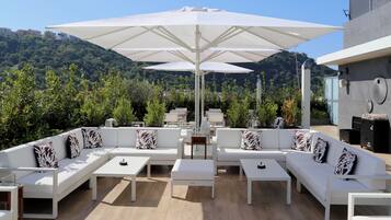 Terrasse sur le toit