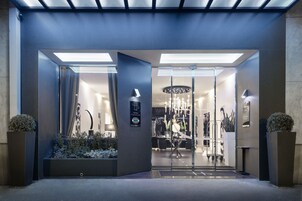 Front of property – evening/night