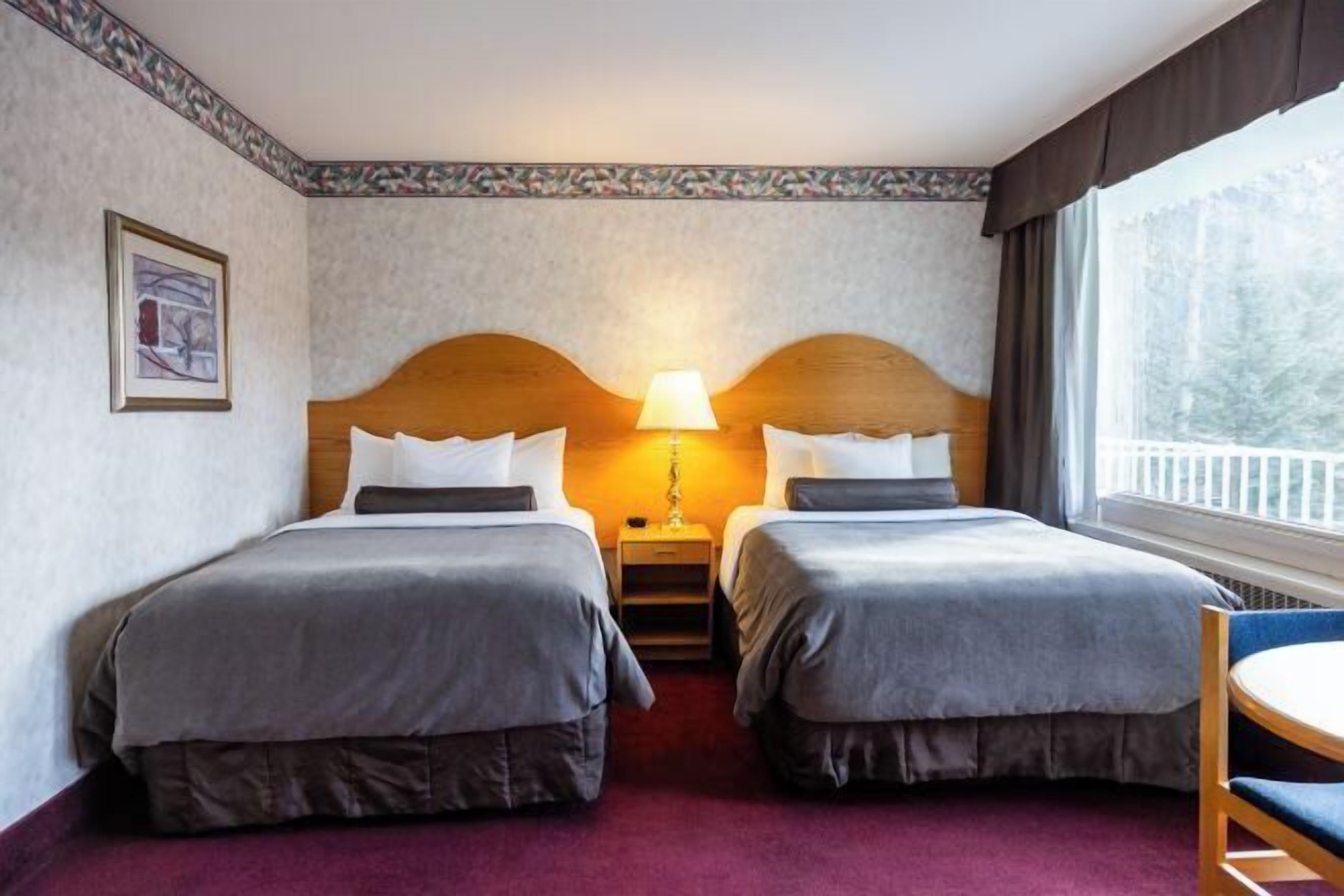 Hypo-allergenic bedding, blackout drapes, iron/ironing board, free WiFi