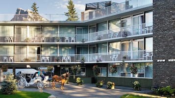 Voorkant van accommodatie