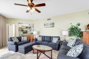 Condo, 3 Bedrooms | Living area - Sterling Sands  (Destin)