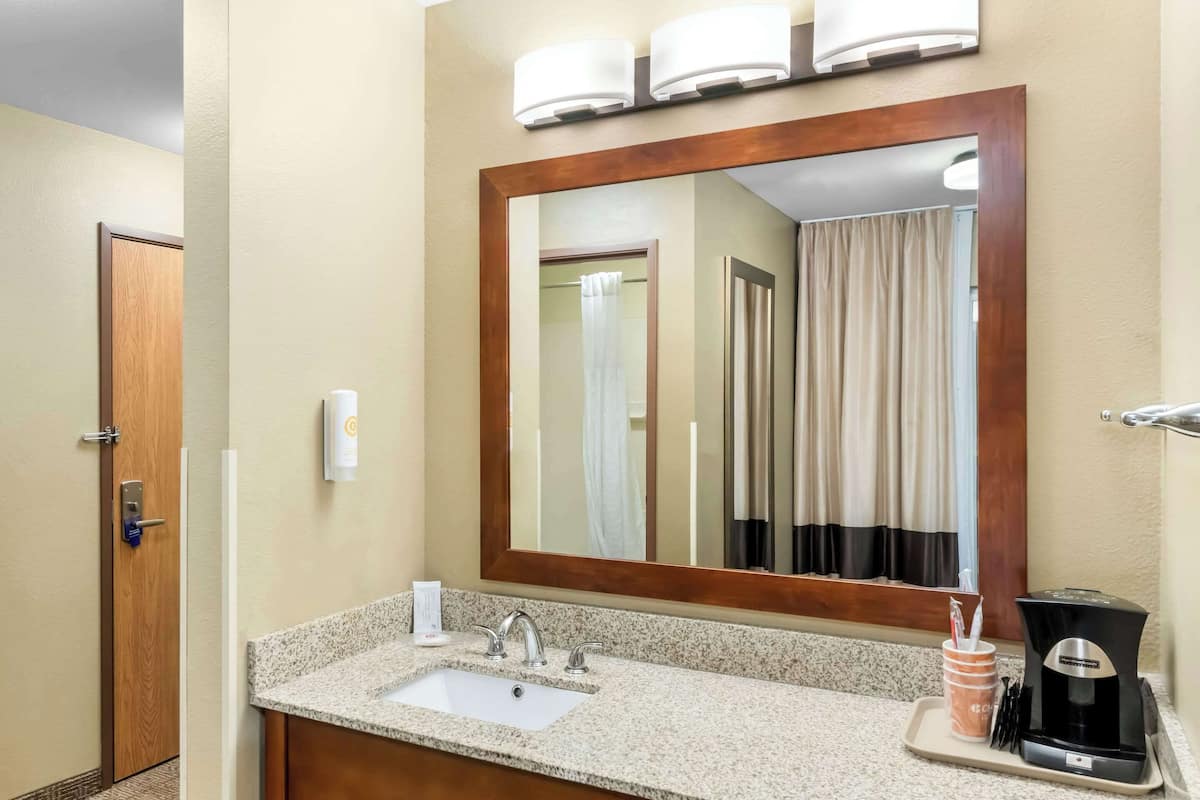 desk, blackout curtains, iron/ironing board, free cots/infant beds