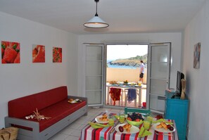 Leilighet – standard (Bora-Bora) | Oppholdsrom | TV og bordtennis