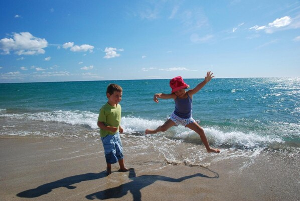 Beach nearby
