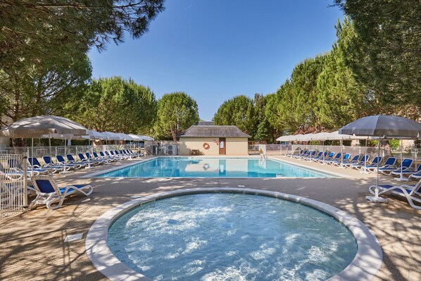 Seasonal outdoor pool