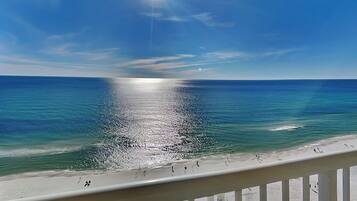 Condo, Multiple Beds, Ocean View (T1 1410 - No Pets) | Beach | On the beach, beach umbrellas