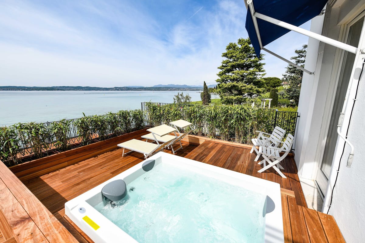 ダブルルーム スパ浴槽 (Vista) | 部屋からの景観