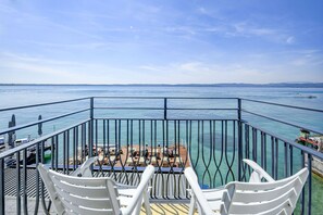 Deluxe Room, Balcony, Lake View | View from room - Hotel Flaminia (Sirmione)