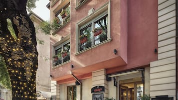 Fachada de la propiedad