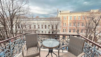 Junior-Doppelzimmer | Blick vom Balkon