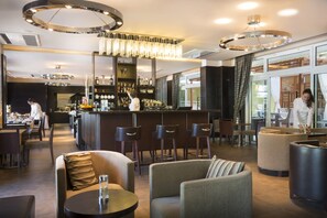 Sala de estar en el lobby