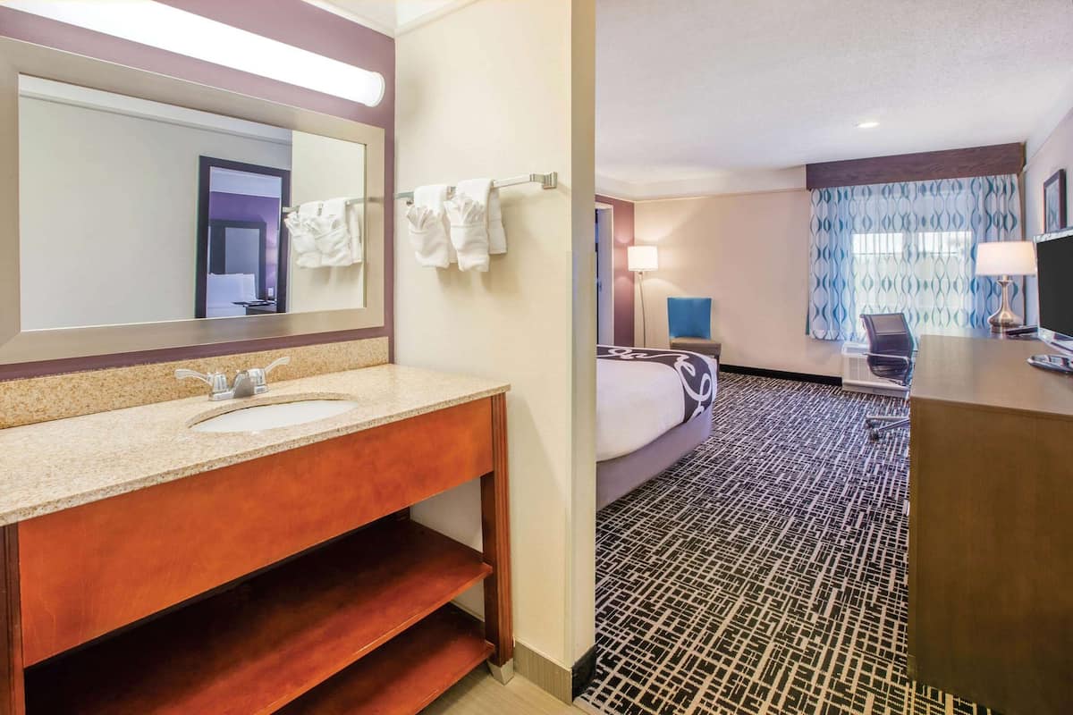 Free toiletries, hair dryer, towels, soap