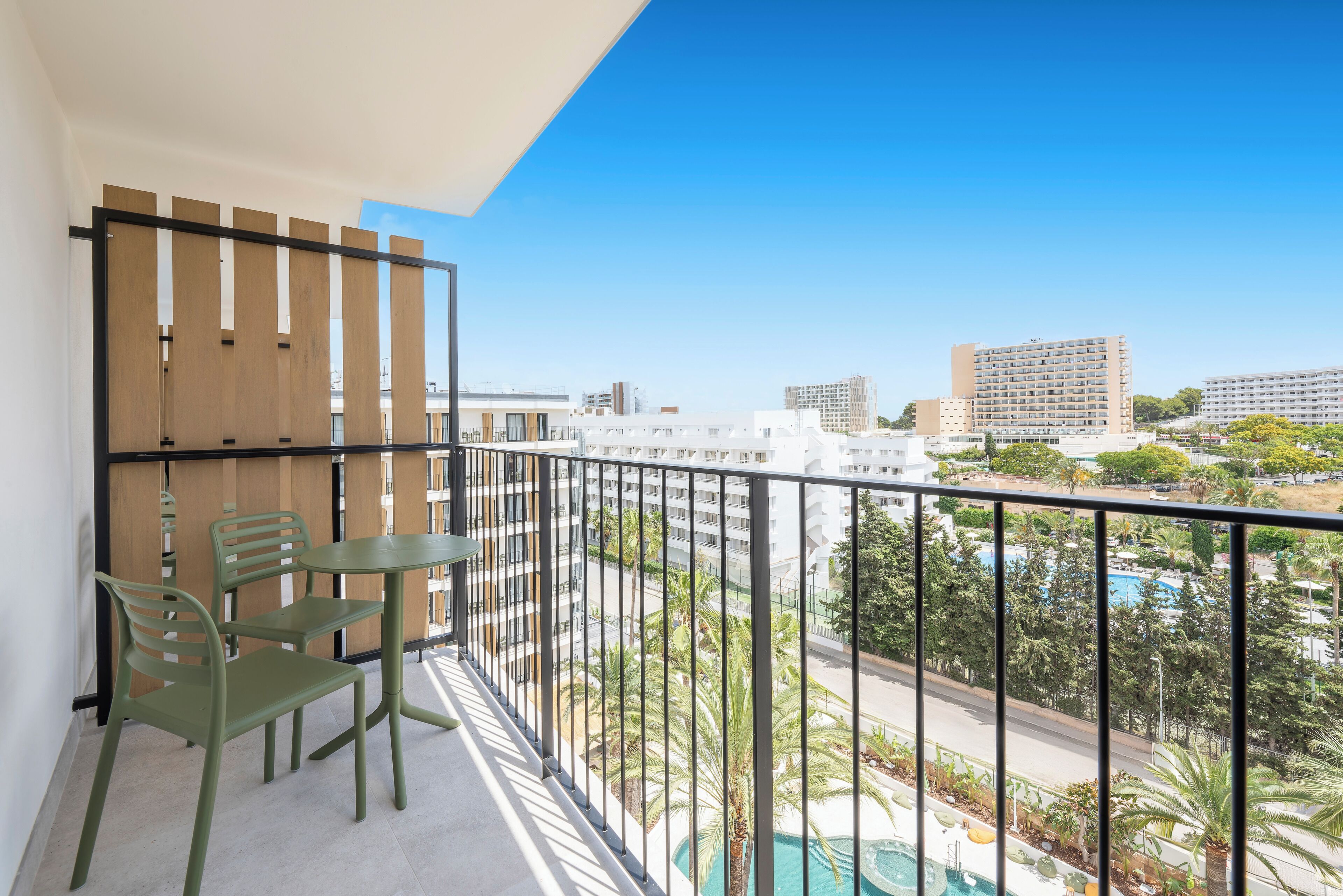 Double Room, Balcony, Pool View (BRUNCH UNLIMITED) | In-room safe, desk, free WiFi, bed sheets