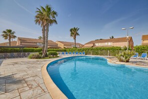 Seasonal outdoor pool - Résidence Odalys Le Grand Bleu (Vendres)