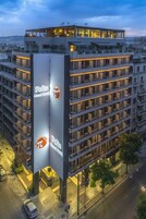 A szálláshely homlokzata