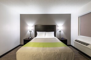 Premium bedding, pillow-top beds, desk, laptop workspace - Studio 6 Greenville, SC - I-85 Near Downtown (Greenville)