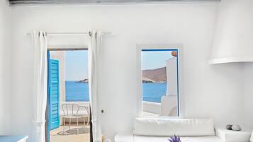 Suite Two Bedrooms Panoramic Sea View | Zimmersafe, schallisolierte Zimmer, kostenloses WLAN, BettwÀsche