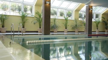 Indoor pool, outdoor pool