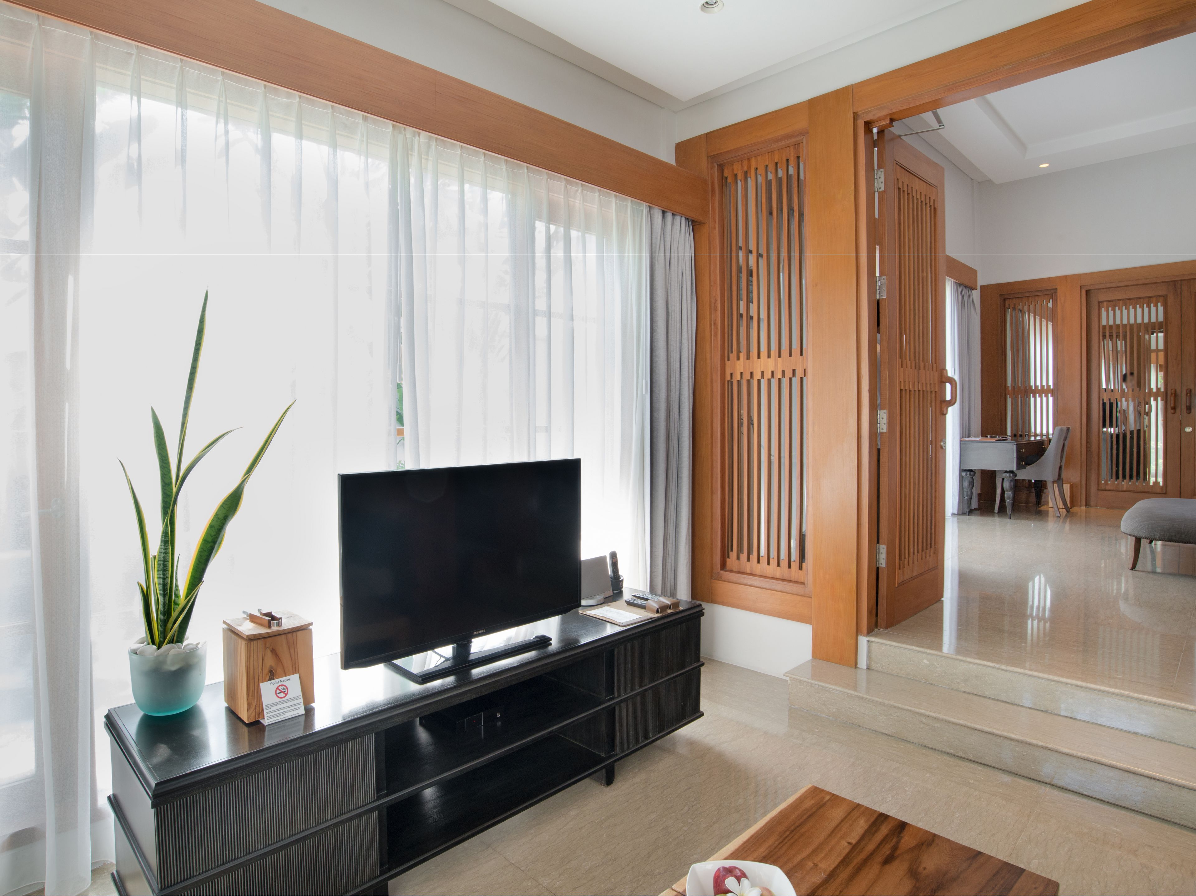 42-inch led tv with cable channels, tv, dvd player