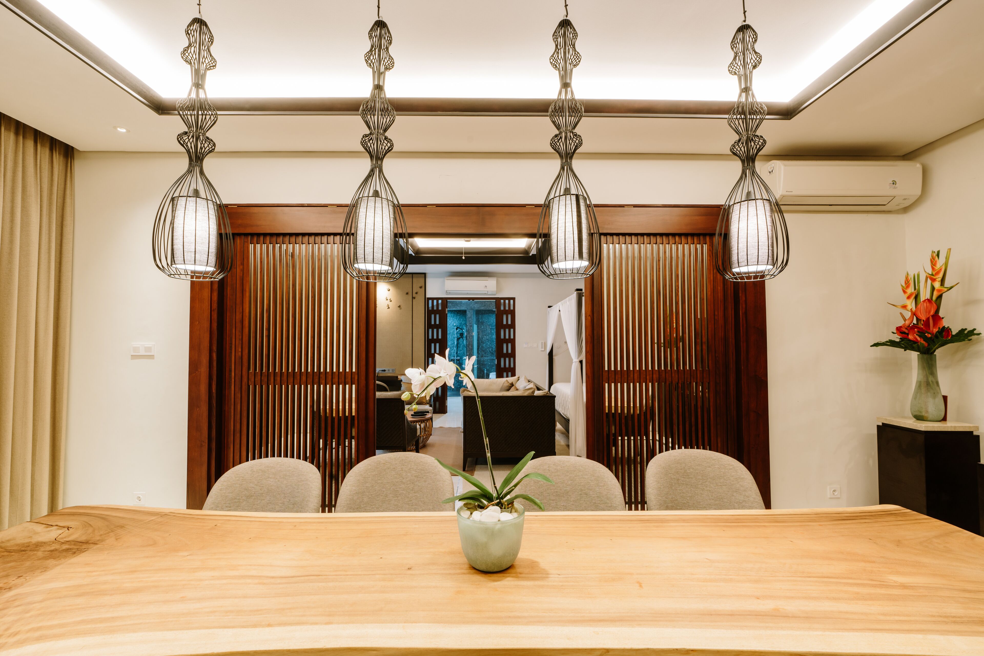 royal villa, 3 bedrooms, courtyard area (independent building across the street) | living area | 42-inch led tv with cable channels, tv, dvd player