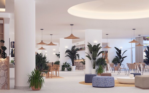 Lobby sitting area - Hotel HSM Atlantic Park Hotel (Calvia)