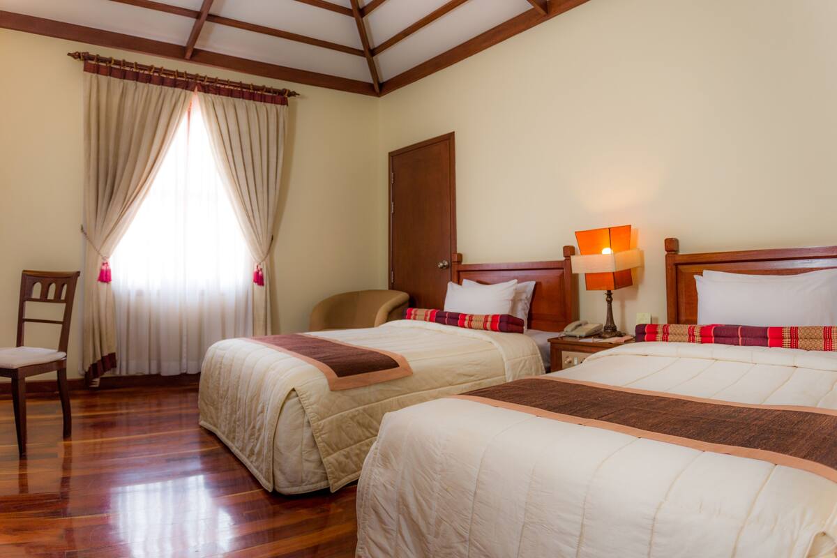 Superior Twin Room, Garden View | Premium bedding, Select Comfort beds, in-room safe, desk