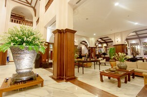 Sala de estar en el lobby