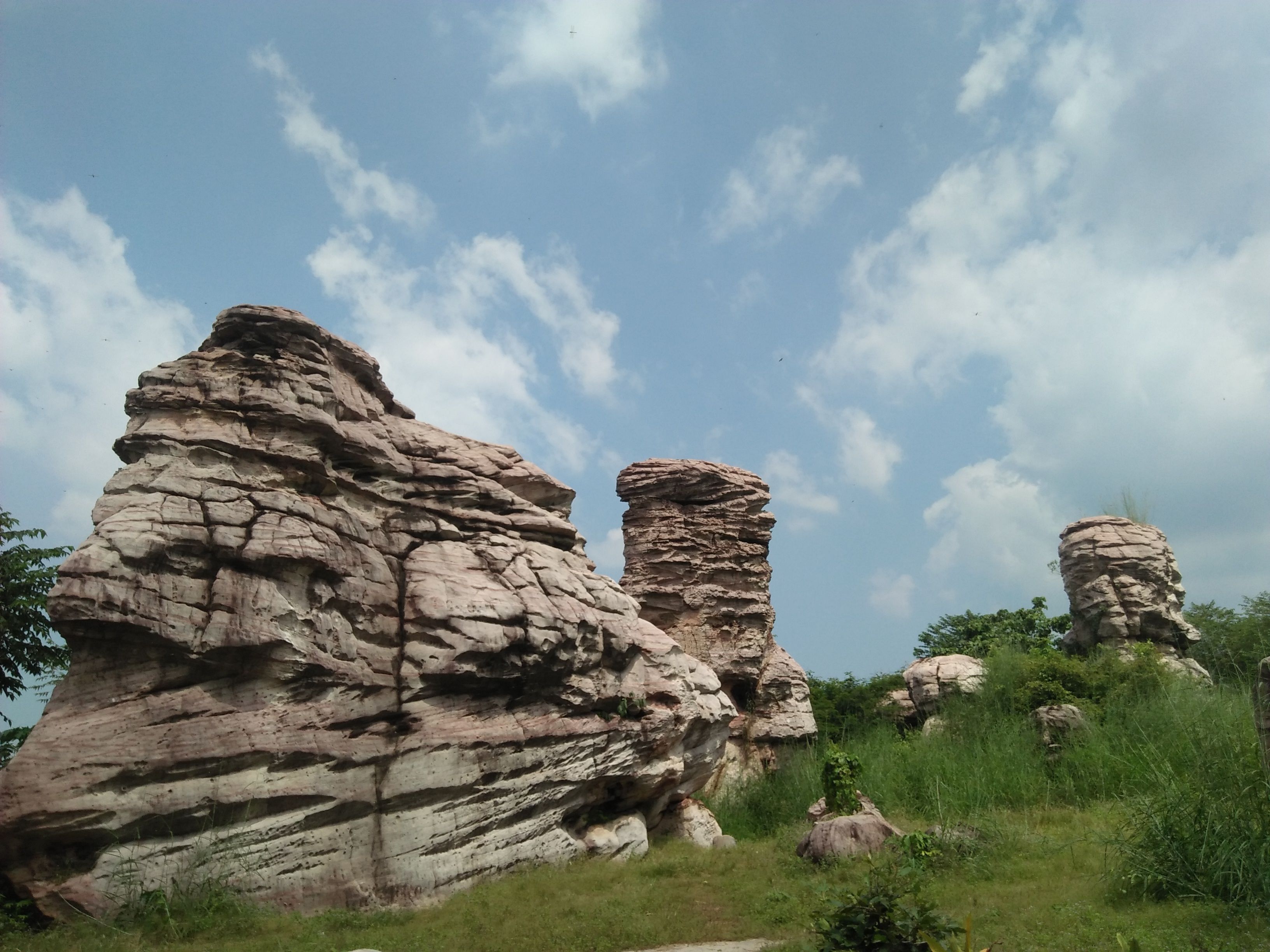 outdoor rock climbing