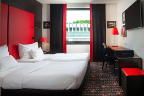 Deluxe Double or Twin Room | Hypo-allergenic bedding, minibar, in-room safe, desk - OREA Hotel Angelo Praha (Prague)
