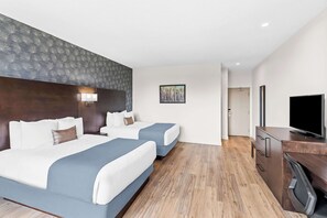 Standard Room, 2 Queen Beds, Non Smoking, Refrigerator | Individually decorated, individually furnished, desk, laptop workspace - Best Western Plus Montreal East (Montreal)