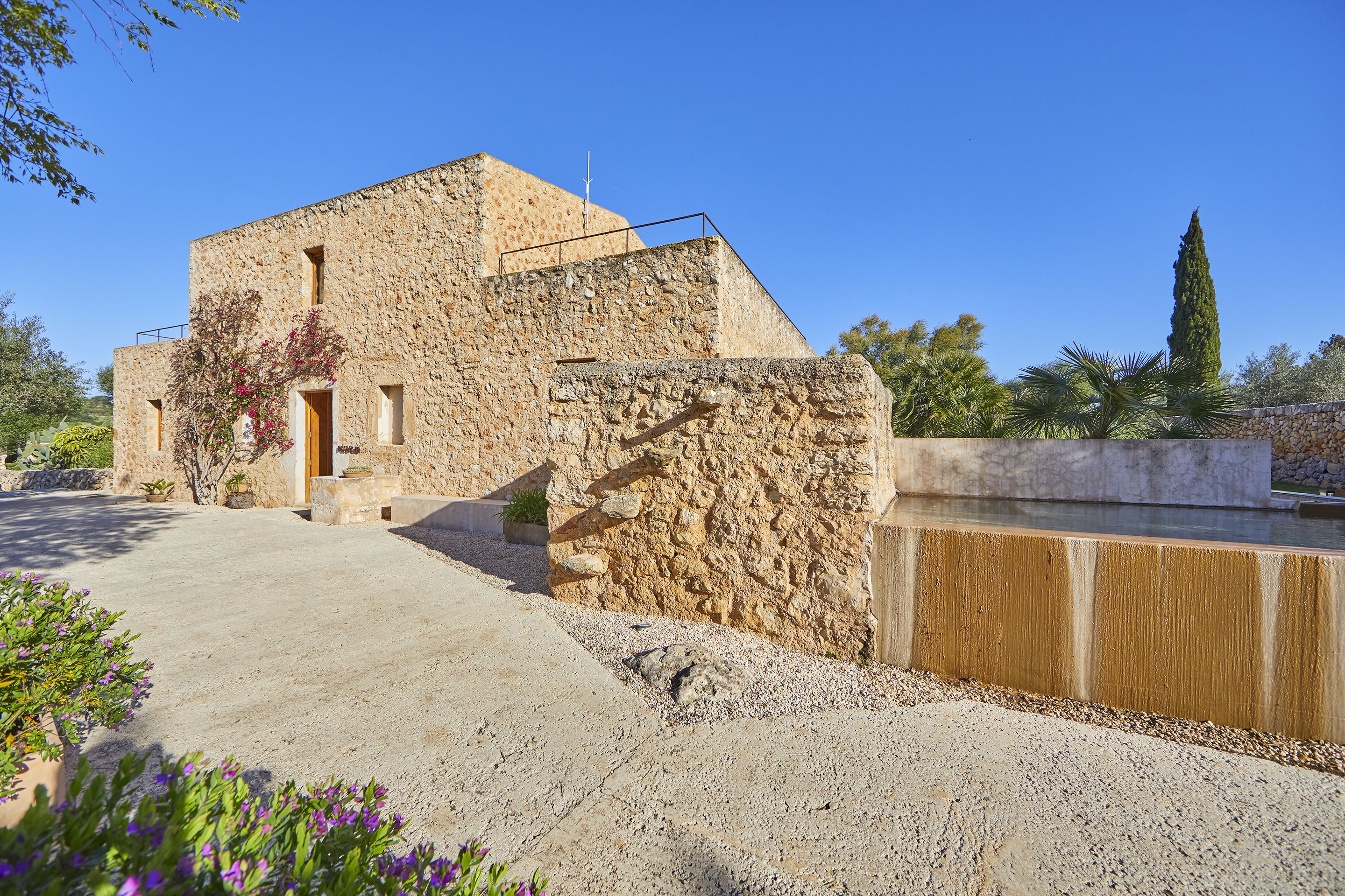 Voorkant van accommodatie