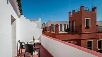 Superior Double Room, Terrace, City View | 1 bedroom, desk, iron/ironing board, free WiFi