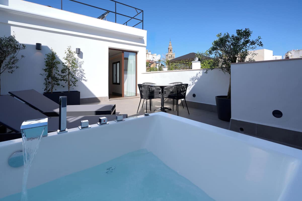 Premium Room, Terrace with Jacuzzi | View from room