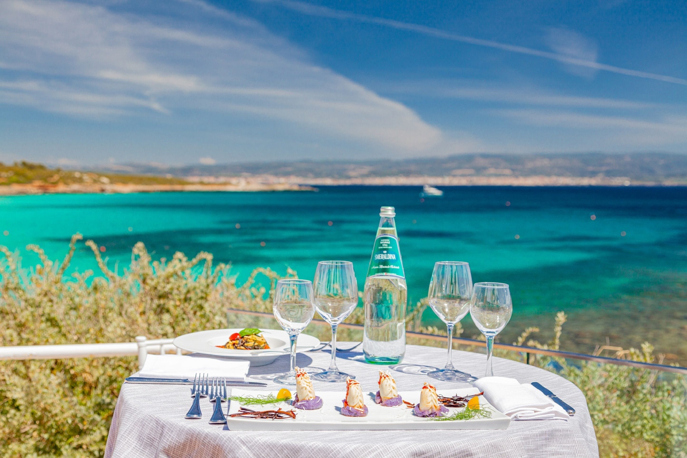 breakfast, lunch, dinner served; local cuisine, sea views