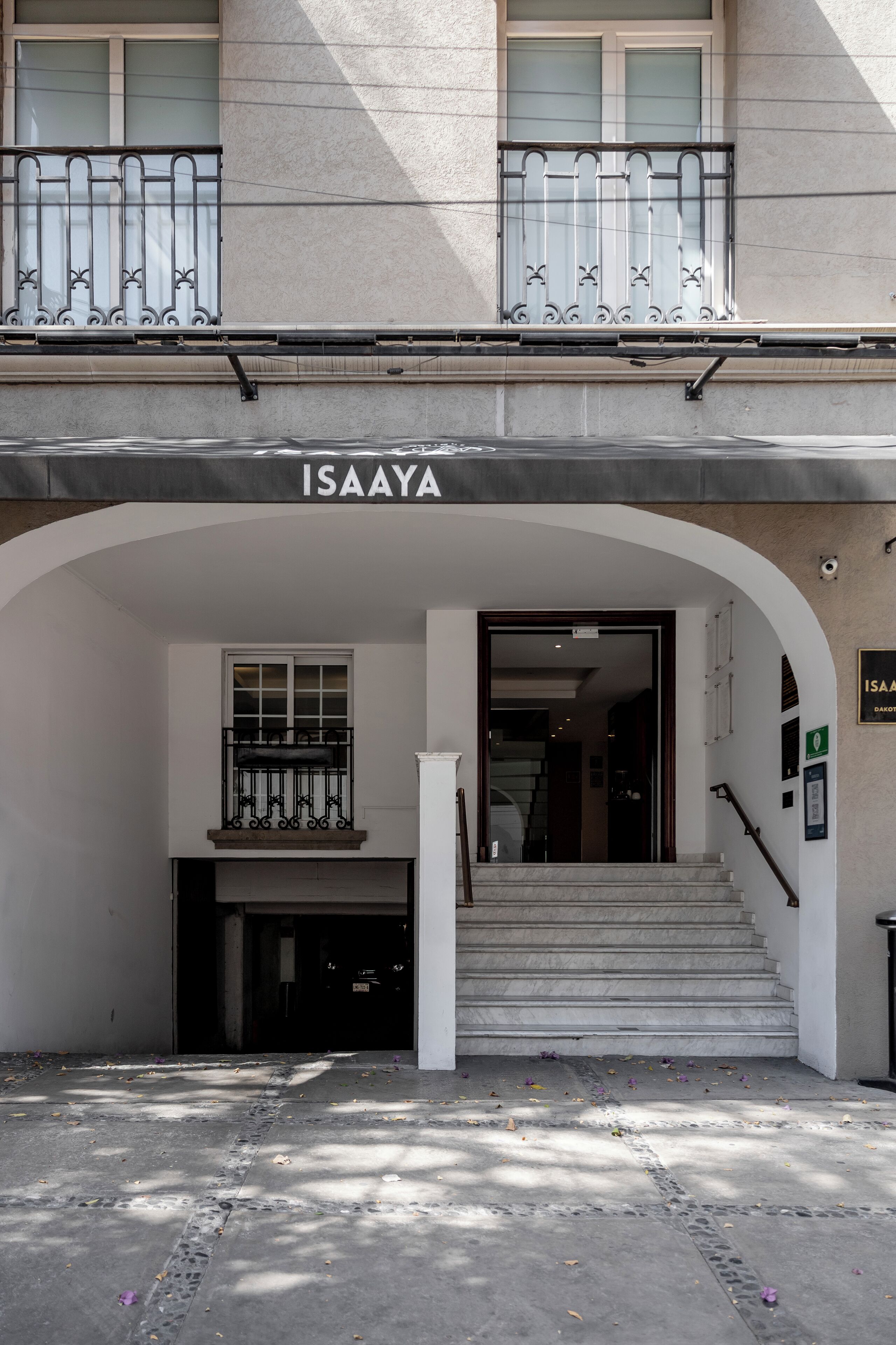 Overnatningsstedets facade