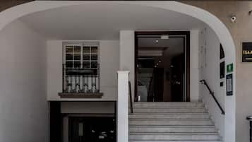 Overnatningsstedets facade