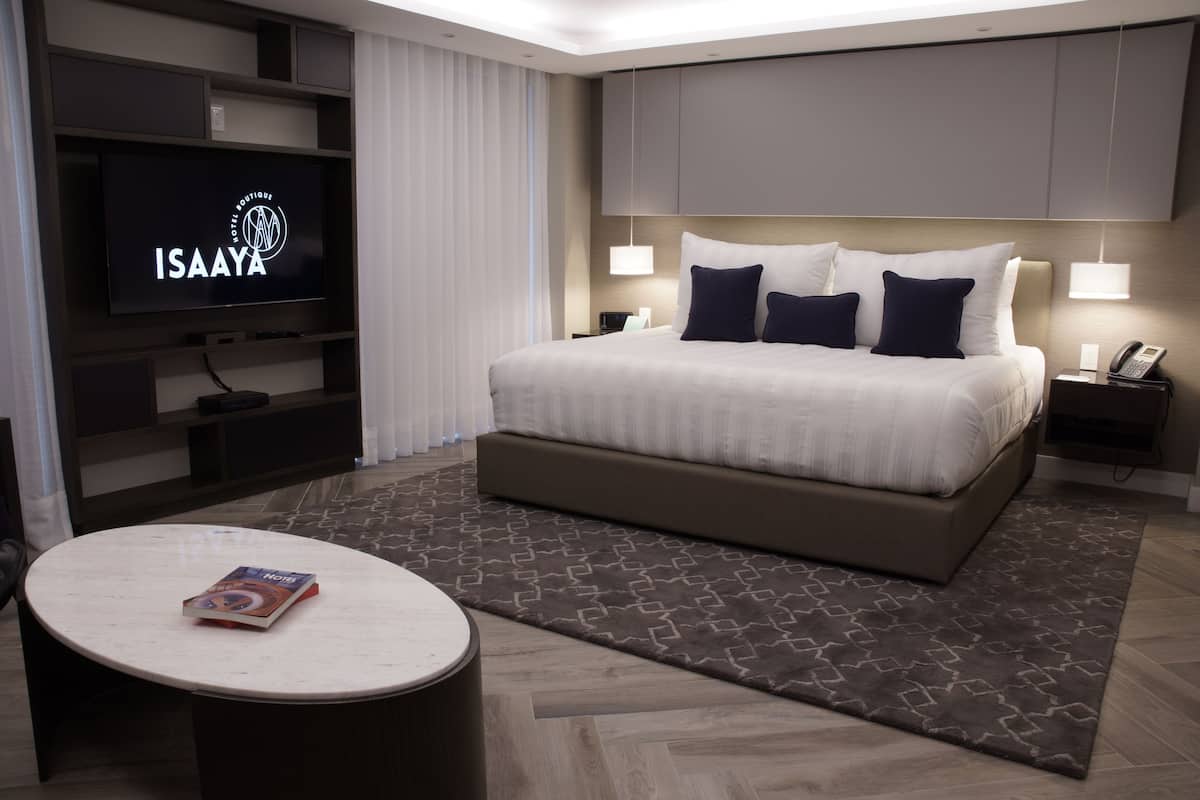 Minibar, in-room safe, desk, blackout curtains