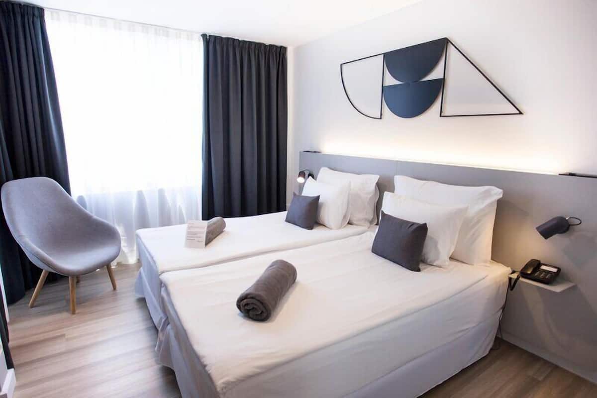In-room safe, desk, blackout drapes, iron/ironing board