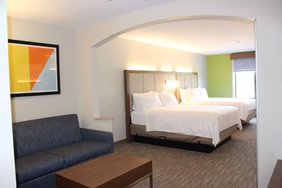 Suite, 2 Queen Beds | In-room safe, desk, iron/ironing board, free WiFi