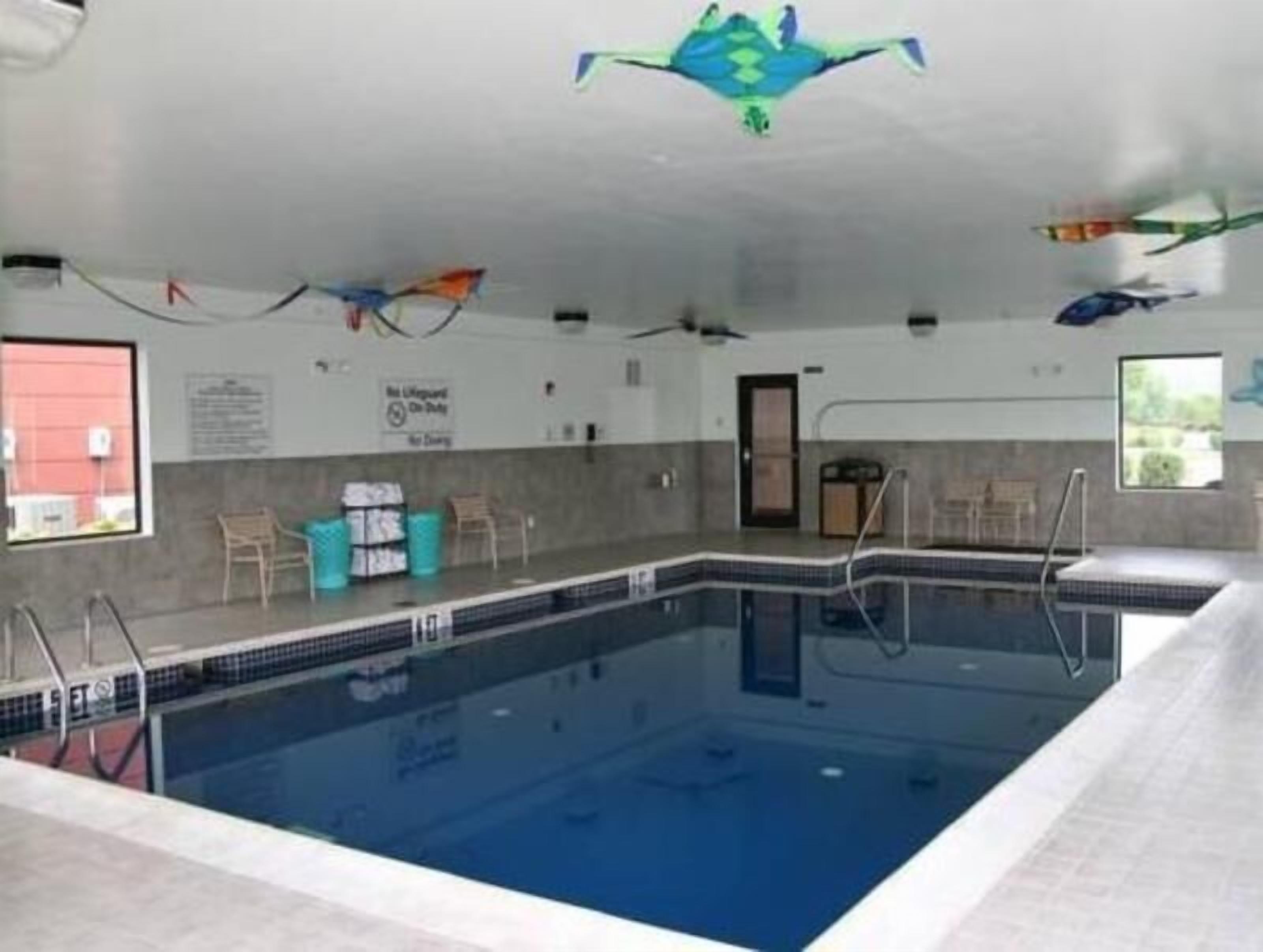 Una piscina techada