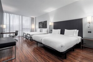Premium bedding, minibar, in-room safe, desk