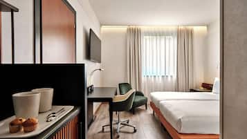 Chambre Standard, 1 grand lit, accessible aux personnes à mobilité réduite