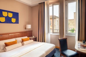 Camera Superior con letto matrimoniale o 2 letti singoli | Biancheria da letto ipoallergenica, materassi in memory foam, minibar