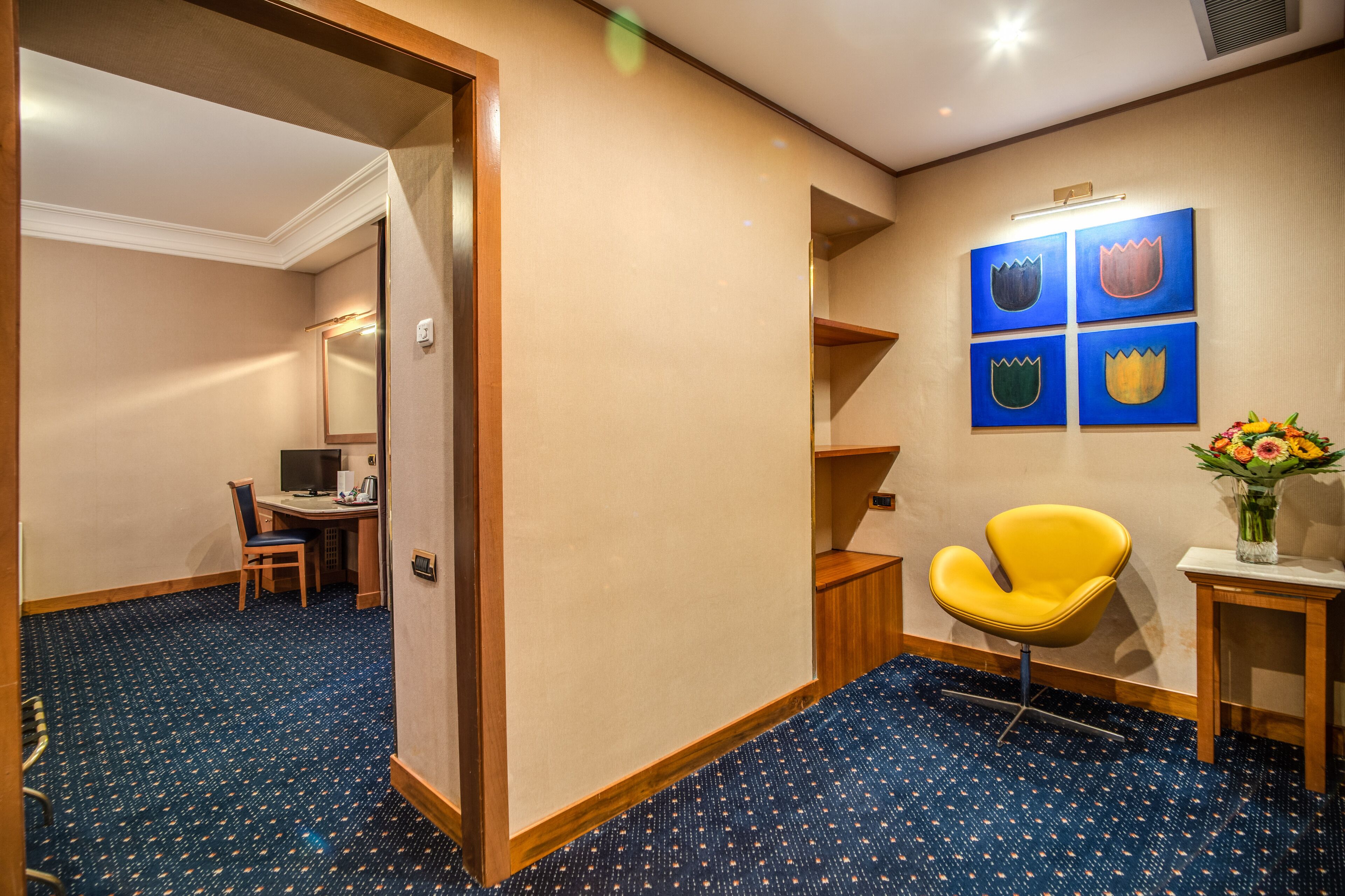 basic double room, 1 queen bed, accessible, ground floor | 1 bedroom, memory-foam beds, minibar, in-room safe